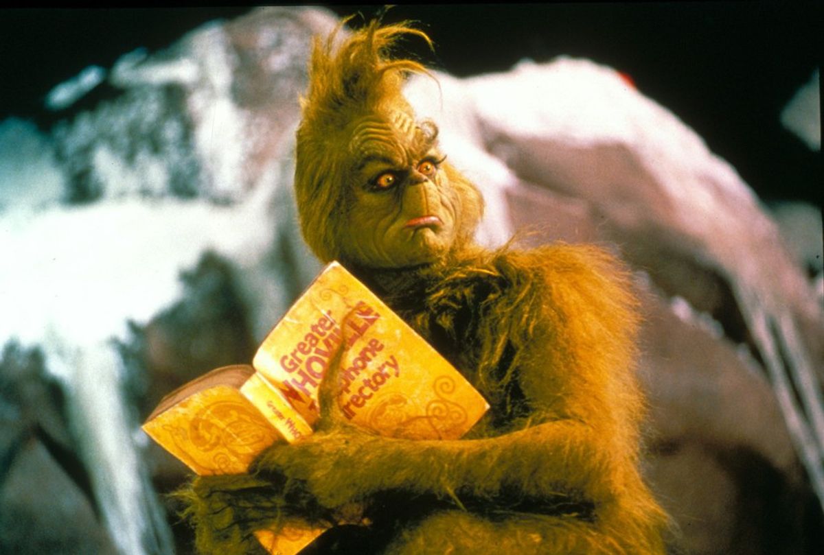 The End of Fall Semester as Told by the Grinch