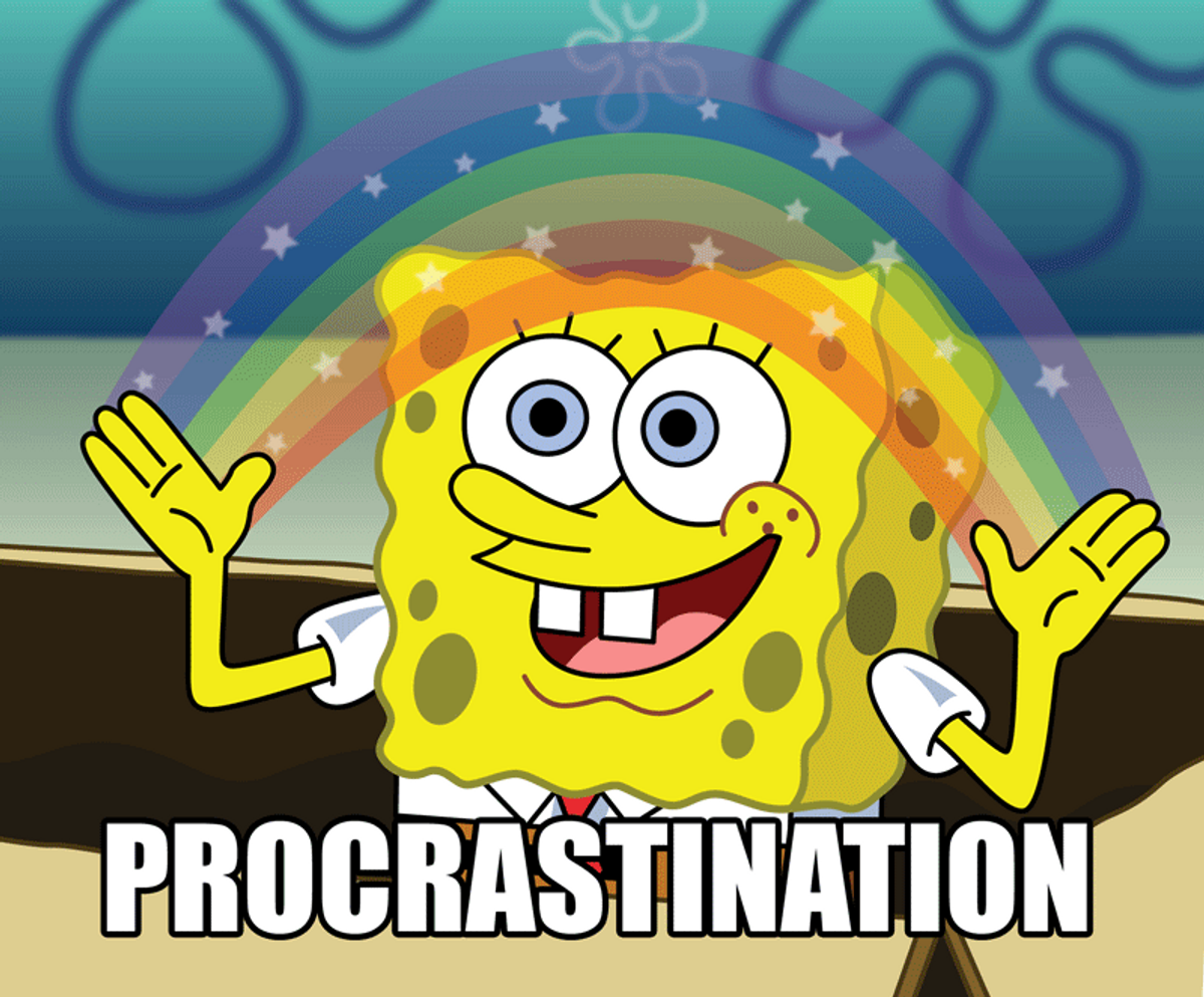 Things I Do While Procrastinating