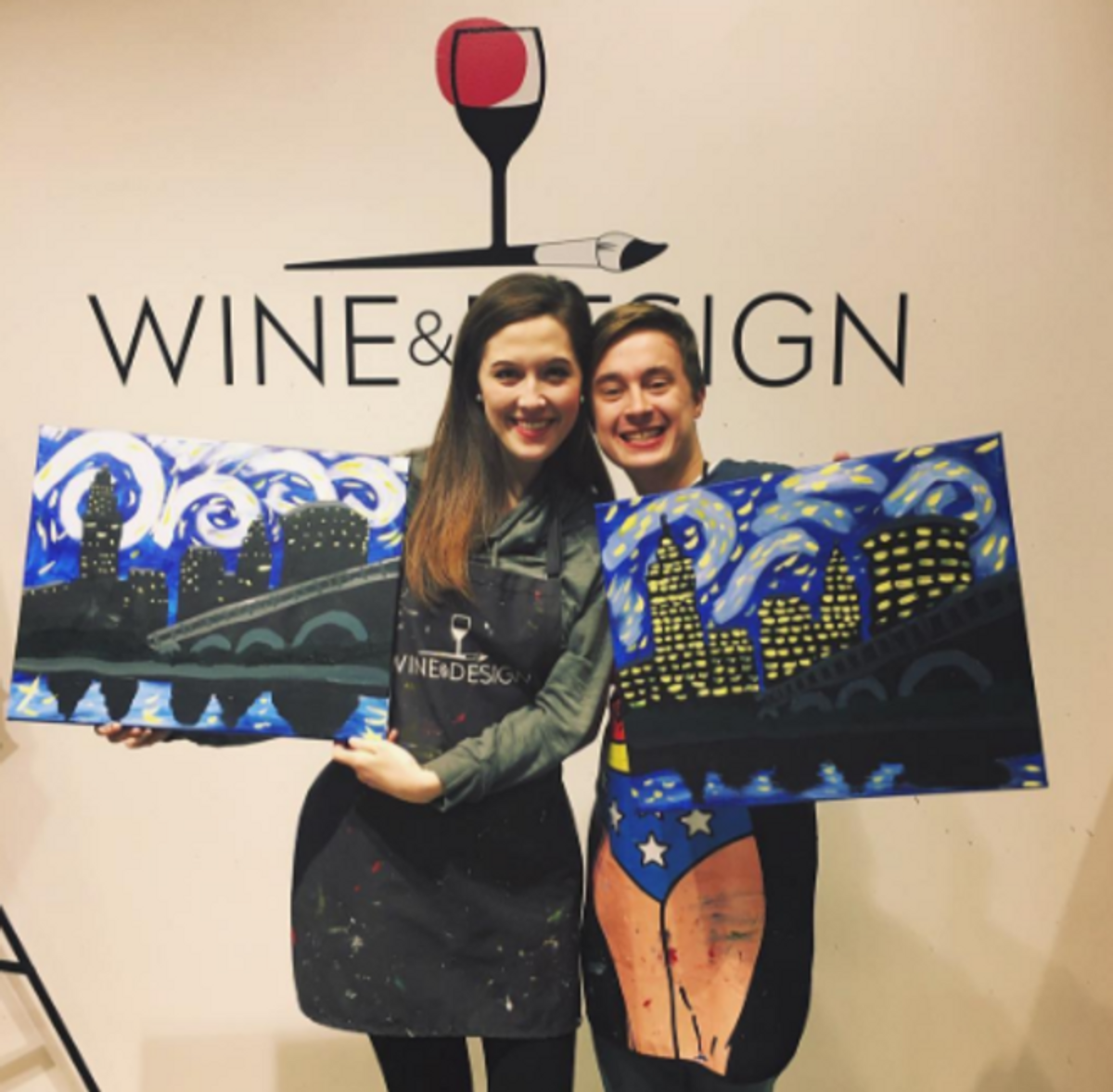 A 'Paint And Sip' Class Is The Best Decision You'll Make