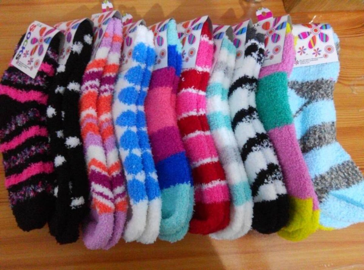 For The Love Of Fuzzy Socks