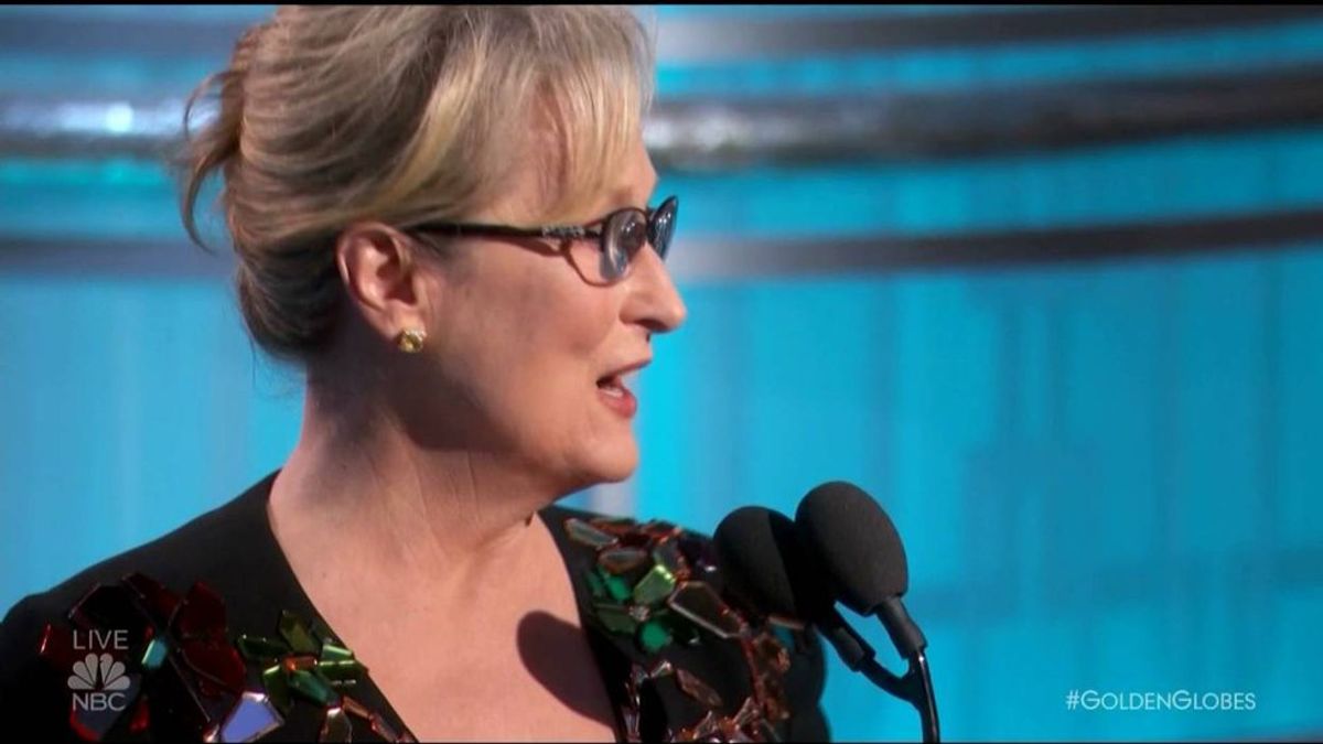 What Meryl Streep Got Wrong In Her Golden Globes Speech