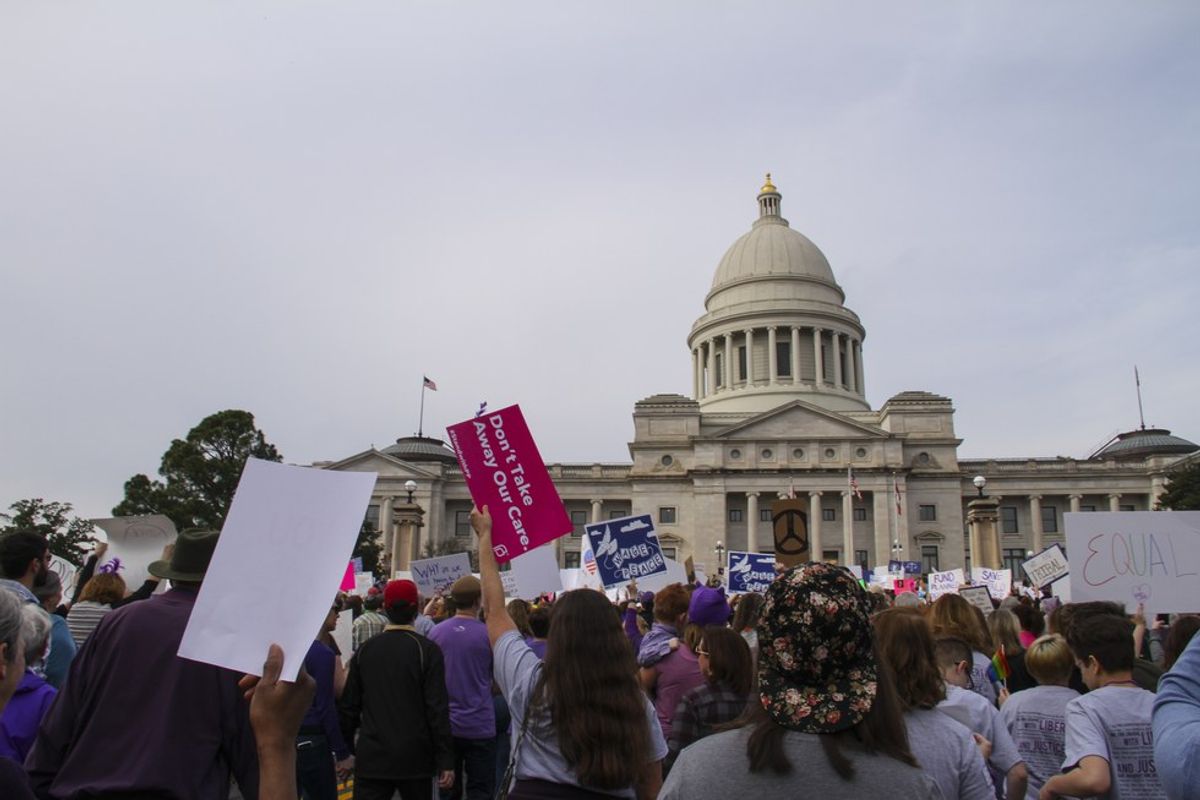 An Inside Look at the Arkansas Women's March