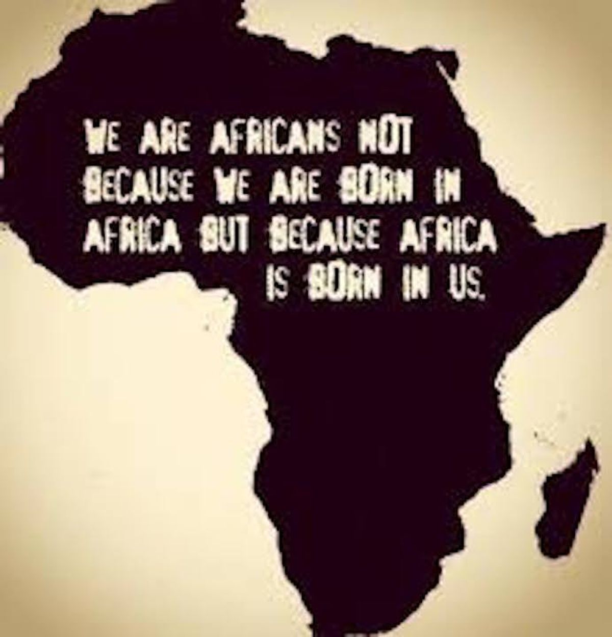 Africa: A home from which I've never been