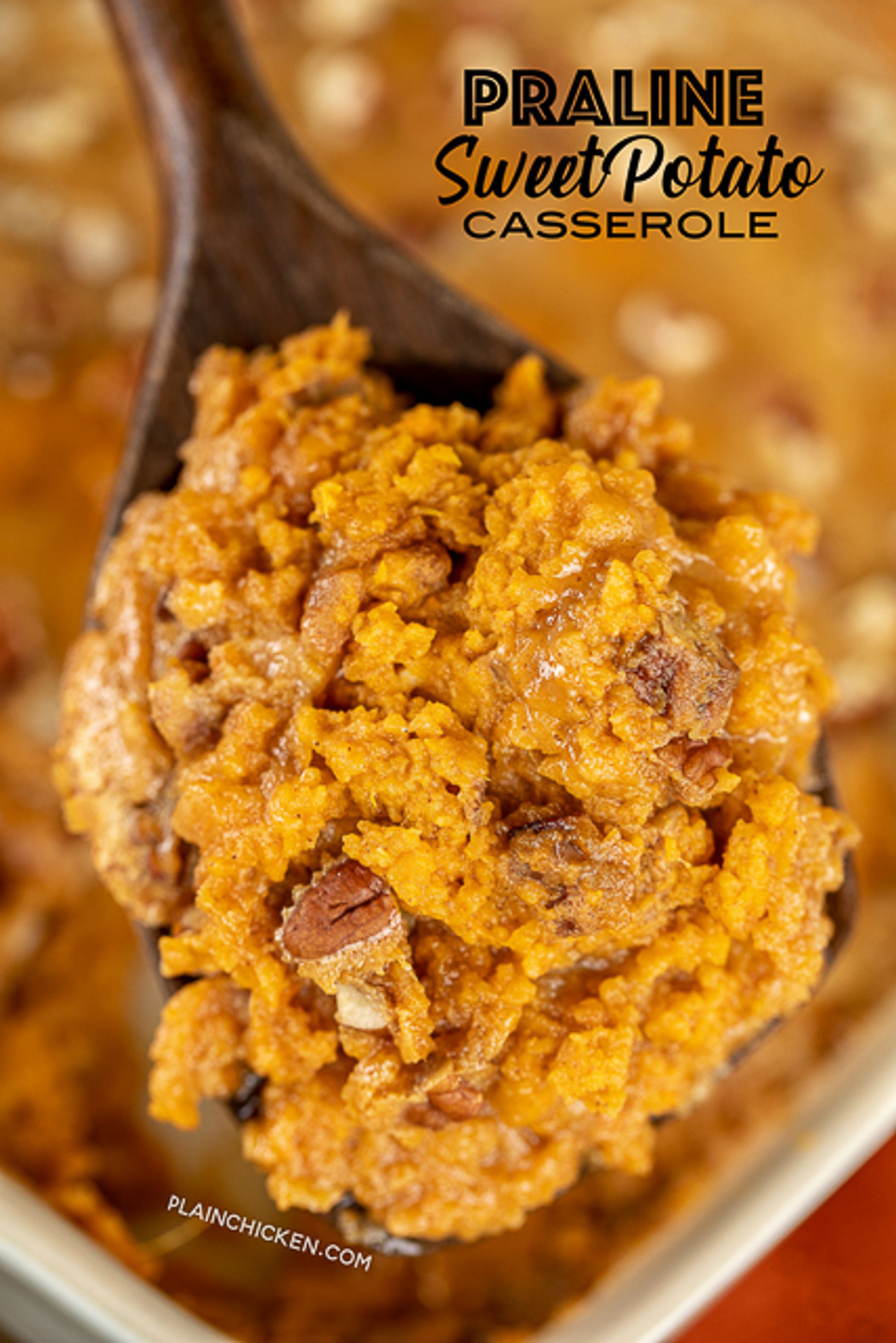 Praline Sweet Potato Casserole Plain Chicken My Recipe