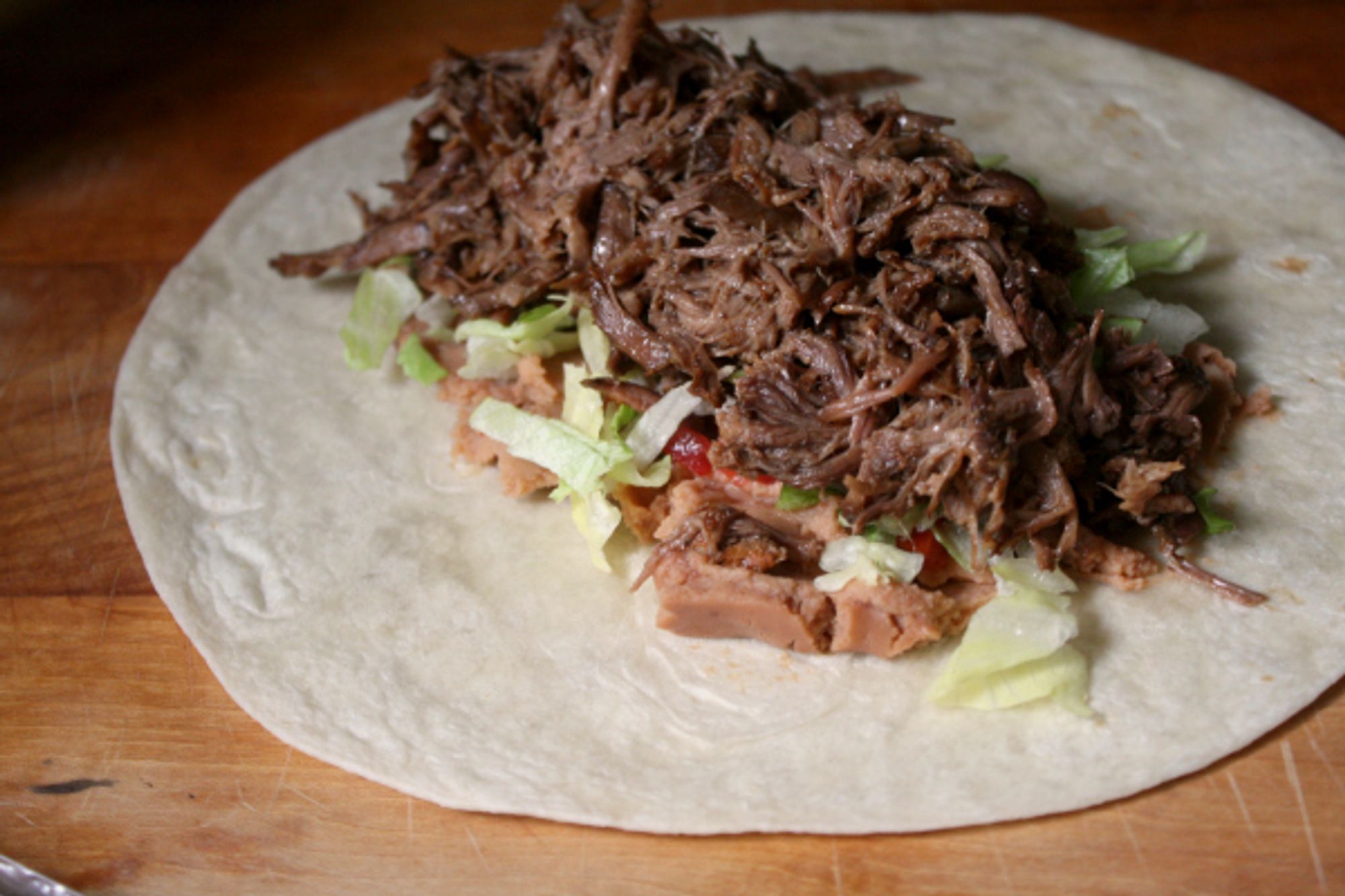 Shredded Beef Wet Burritos All Roads Lead to the Kitchen My Recipe