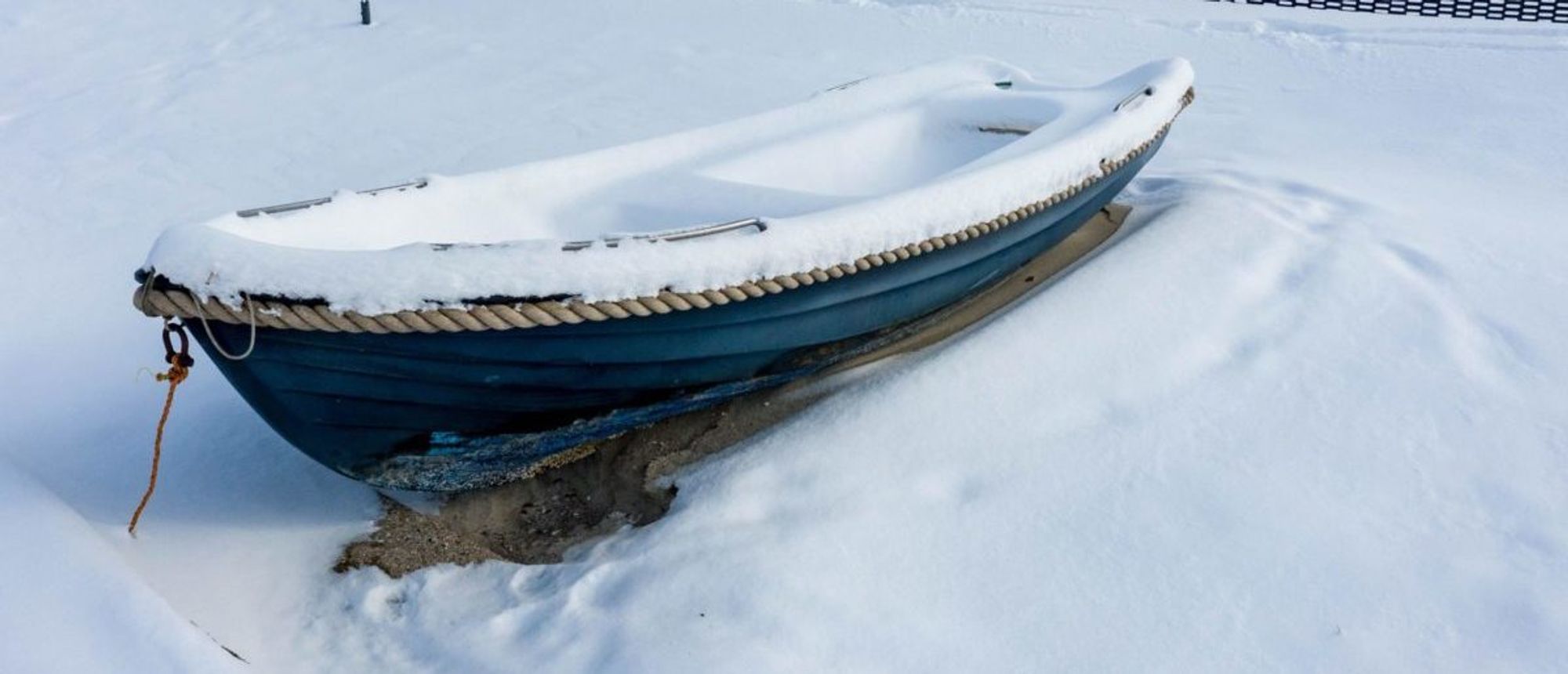 FACT CHECK Viral Image Claims To Show IceCovered Boats In Texas