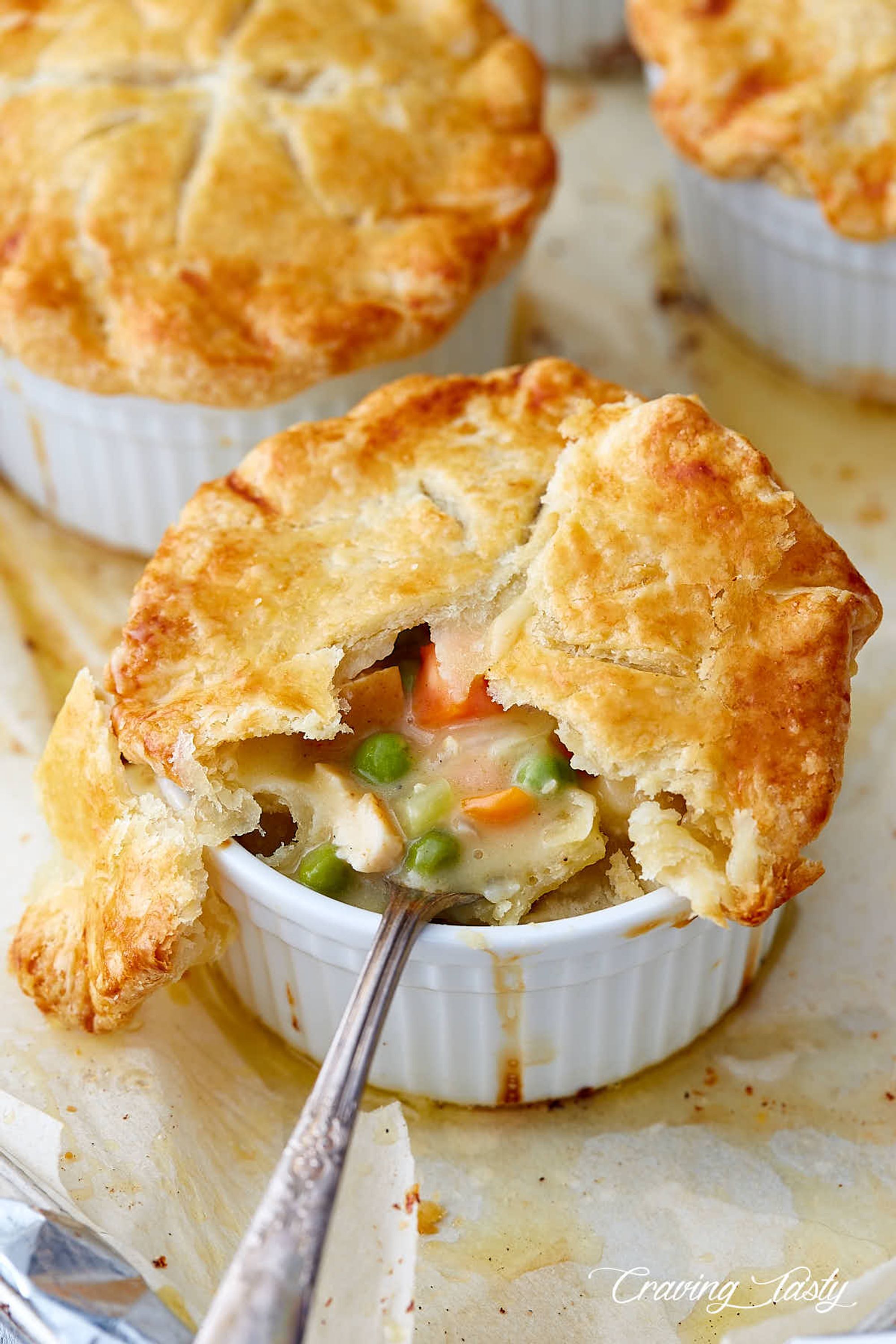 Seriously Good Chicken Pot Pie - Craving Tasty - My Recipe Magic