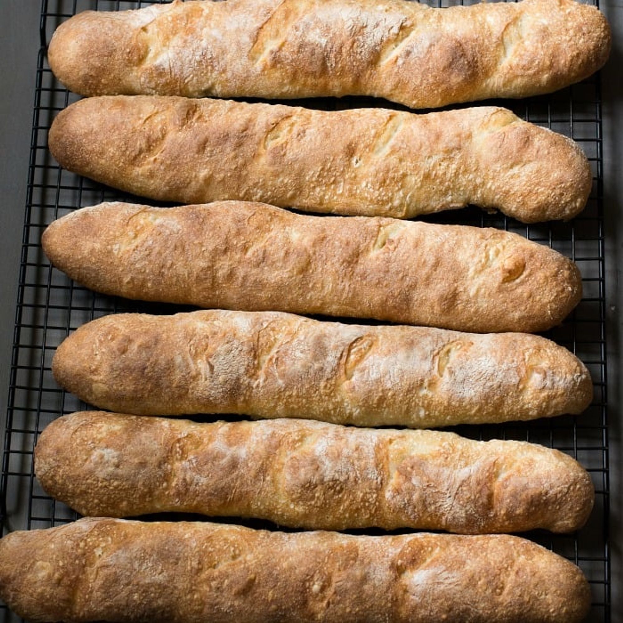 Crusty French Baguettes 4 Hour Recipe - No Starter Necessary - My ...