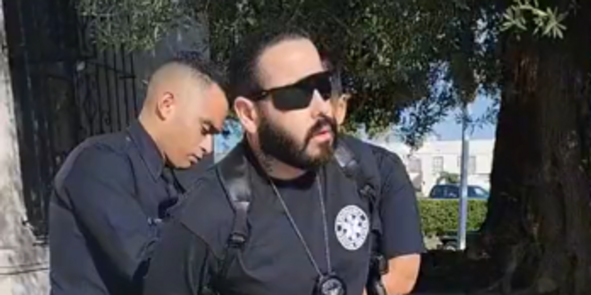 NextImg:Video: Armed man impersonating federal agent arrested at RFK Jr. event – just 2 miles from where his father was assassinated