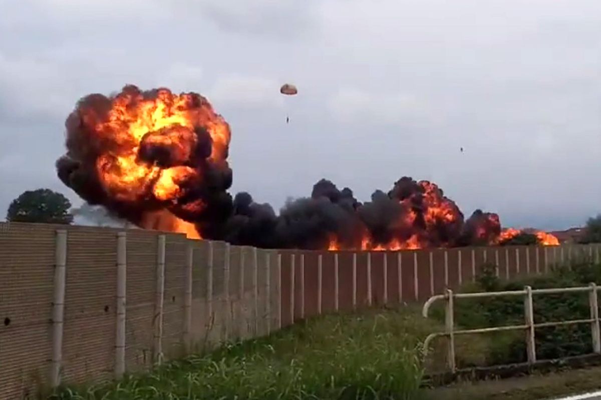Cade aereo delle Frecce Tricolori. Morta una bambina di 5 anni