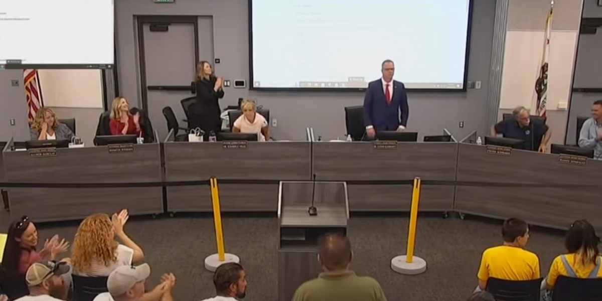 NextImg:California school board bans flags on campuses that are not the American or state flag