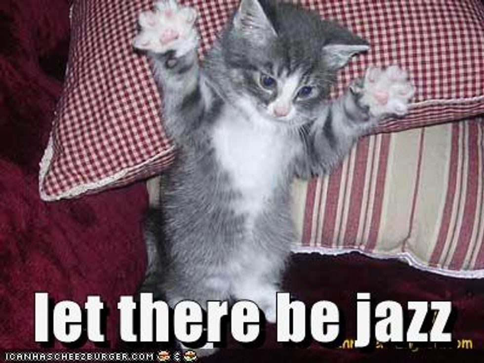 Lolcat Cat and Kitten Jazz Hands Edition - Love Meow