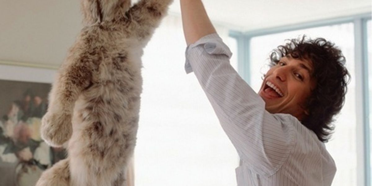 Bobcat High Fiving Andy Samberg Love Meow