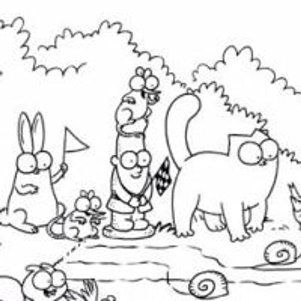 Simon's Cat in 'Ready, Steady, Slow!'