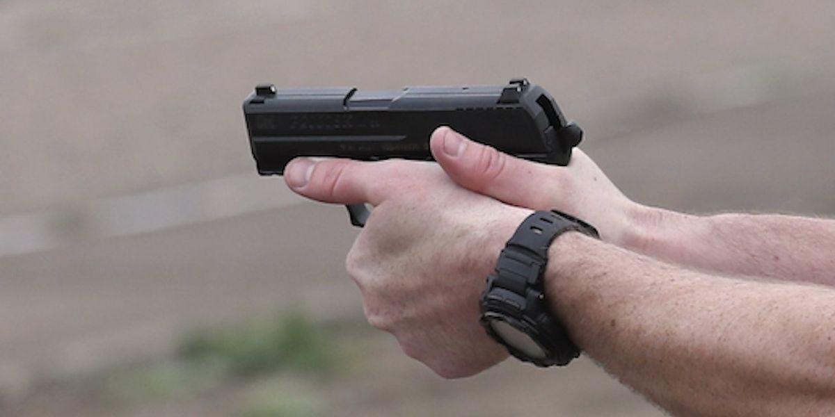 NextImg:Gun-toting farmer pulls out his weapon, detains pair of alleged burglars inside his shop until cops arrive