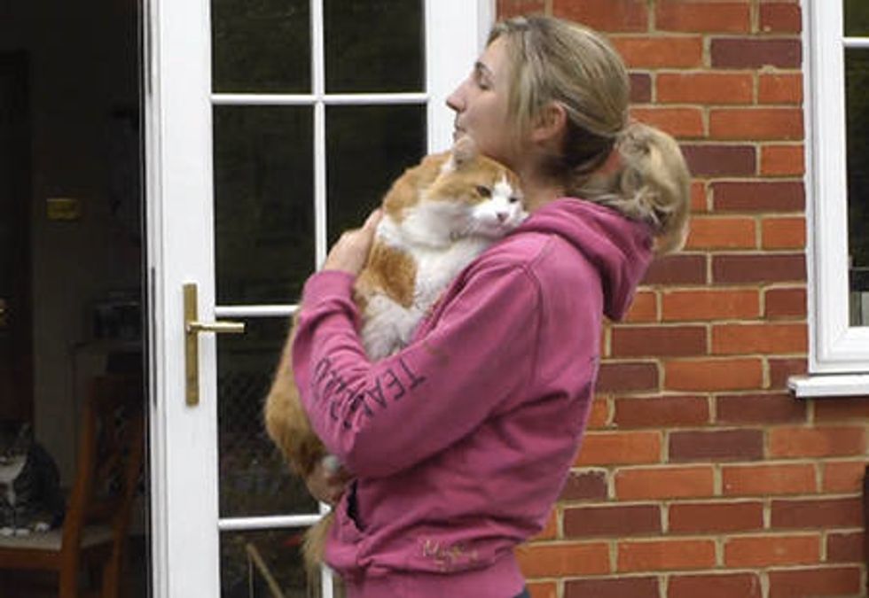 Feral Cat Finds Loving Home