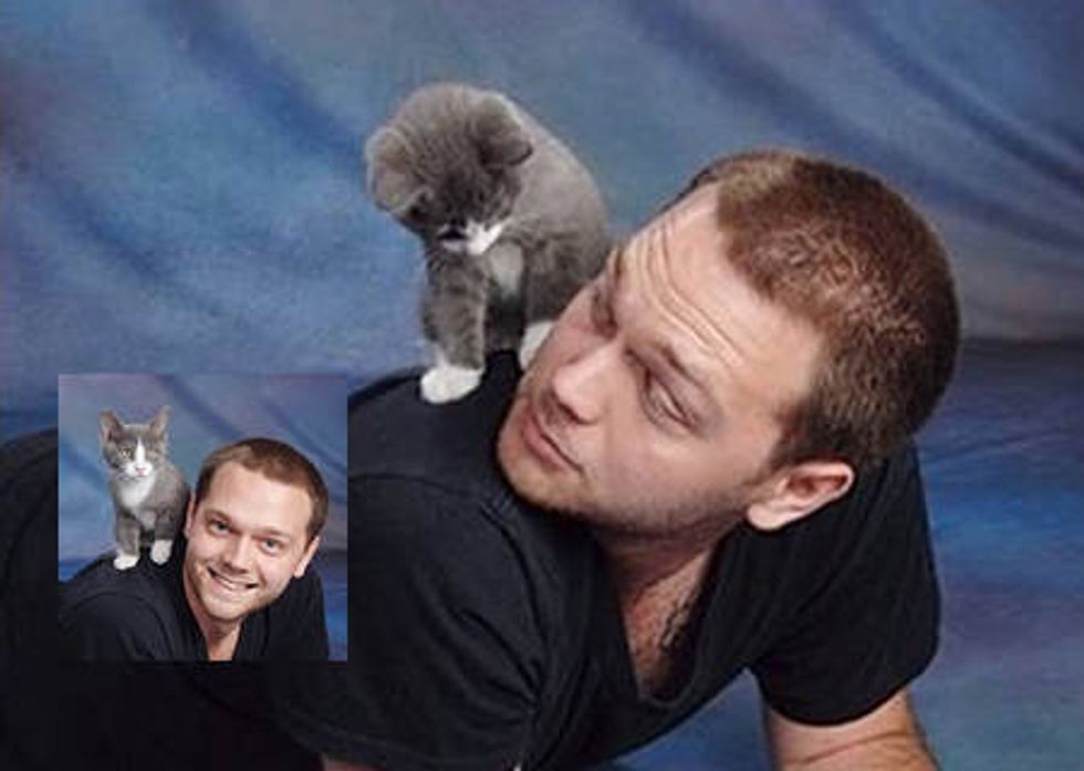 Man Used A Groupon To Give His Kitten A Photo Shoot At J.C. Penney