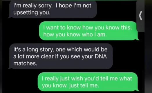 A Stranger Texted, Urging Her To Take A DNA Test. The Results Were A ...