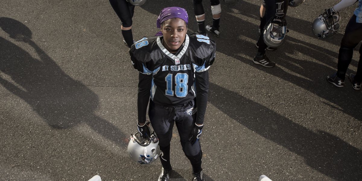 We Talk to the Photographer Behind "Women of the Gridiron"