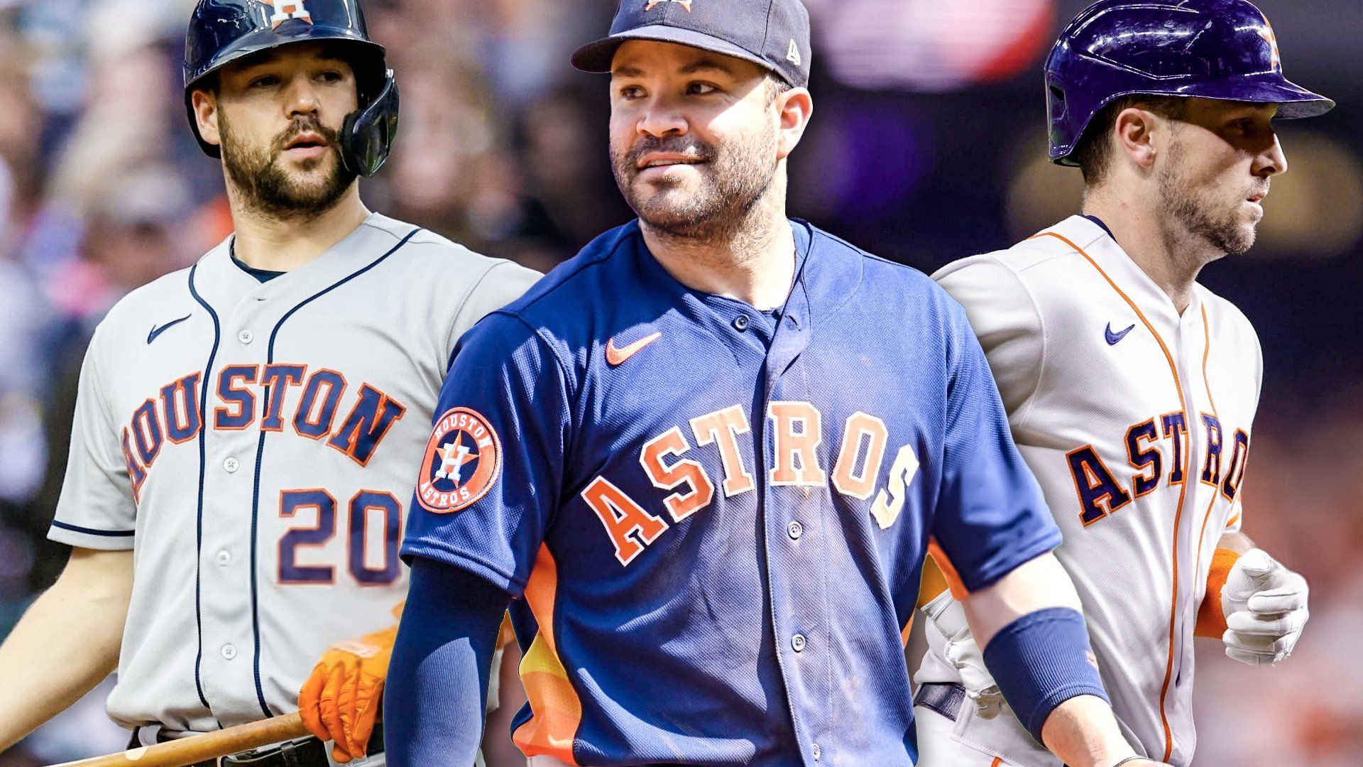 Astros Chas McCormick, Jose Altuve