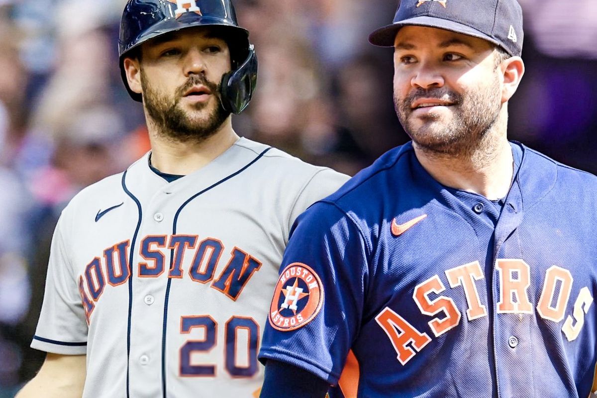 Astros Chas McCormick, Jose Altuve