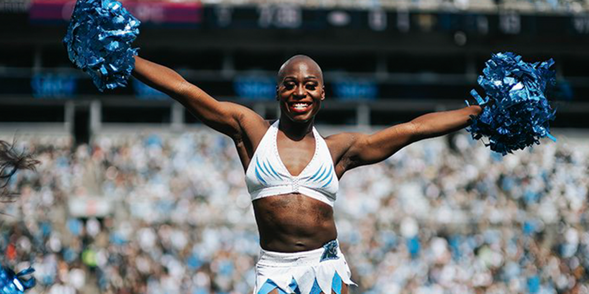 First trans NFL cheerleader hopes to influence youth: 'I’m setting things up for the younger generation'