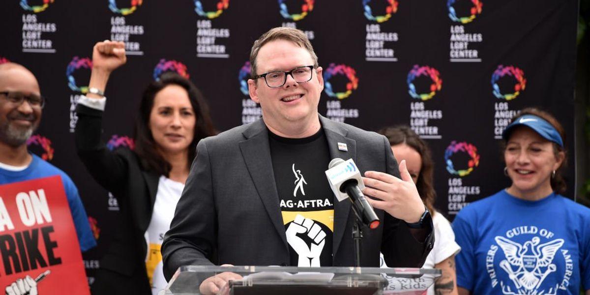 NextImg:Actors' union director expresses fear that strike is preventing LGBT propagandists from advancing their 'worldview-changing' agenda