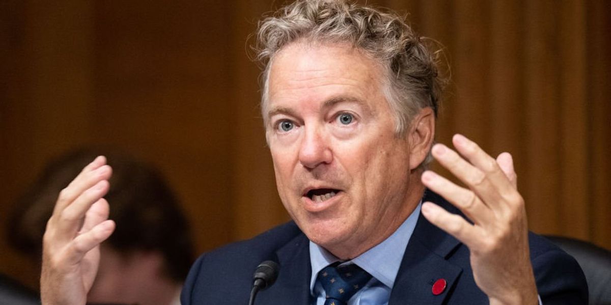 NextImg:Rand Paul goes scorched-earth on Ukraine funding: 'Irresponsible to think about their country before I think about my country'
