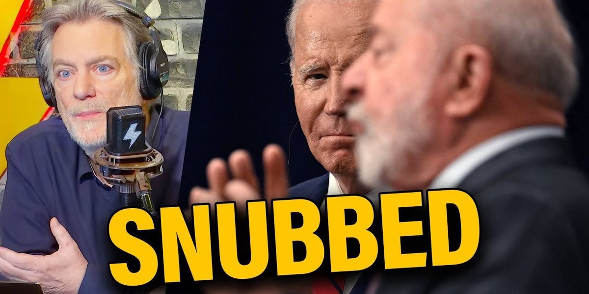 Watch Brazil’s president get PISSED when Joe Biden SNUBS him TWICE on international stage