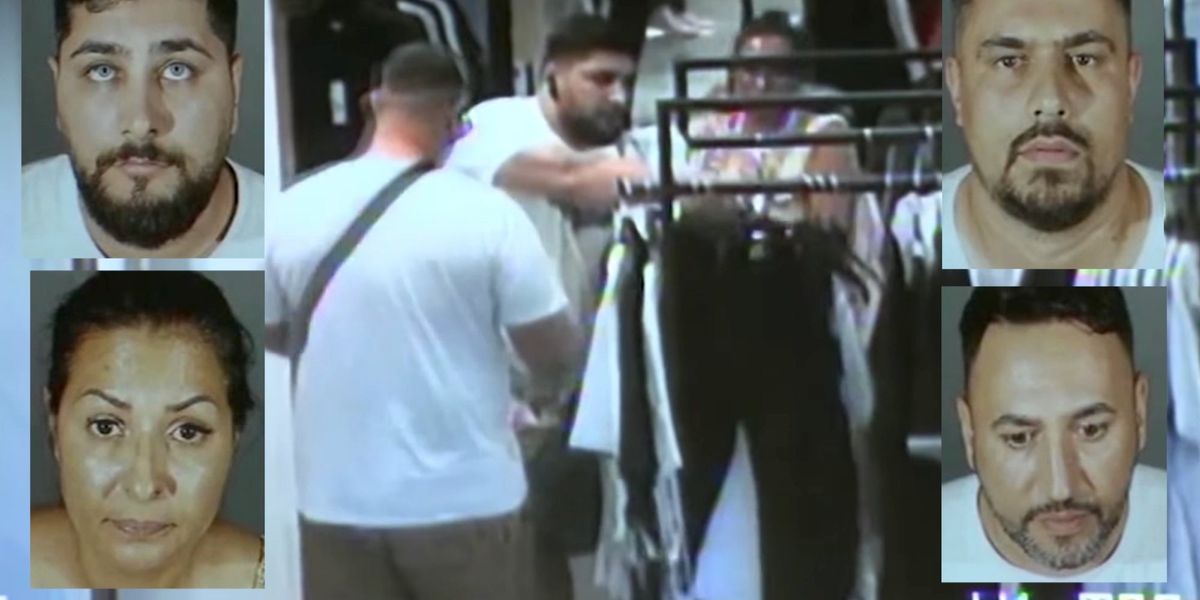NextImg:Retail theft sting nabs 4 alleged thieves; police say they are foreigners who had been deported once before