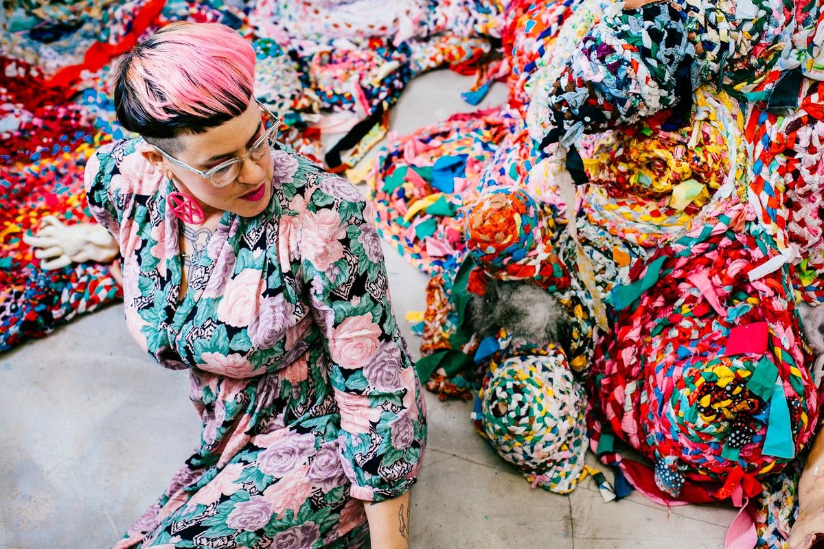 Artist Caitlin Rose Sweet Gives "The Garden Of Earthly Delights" A Queer Feminist Reimagining