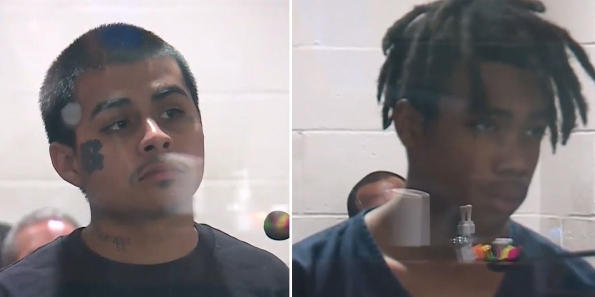 NextImg:Las Vegas teen bet arresting officers he'd only receive a 'slap on the wrists' for mowing down 64-year-old former police chief in stolen car: Report