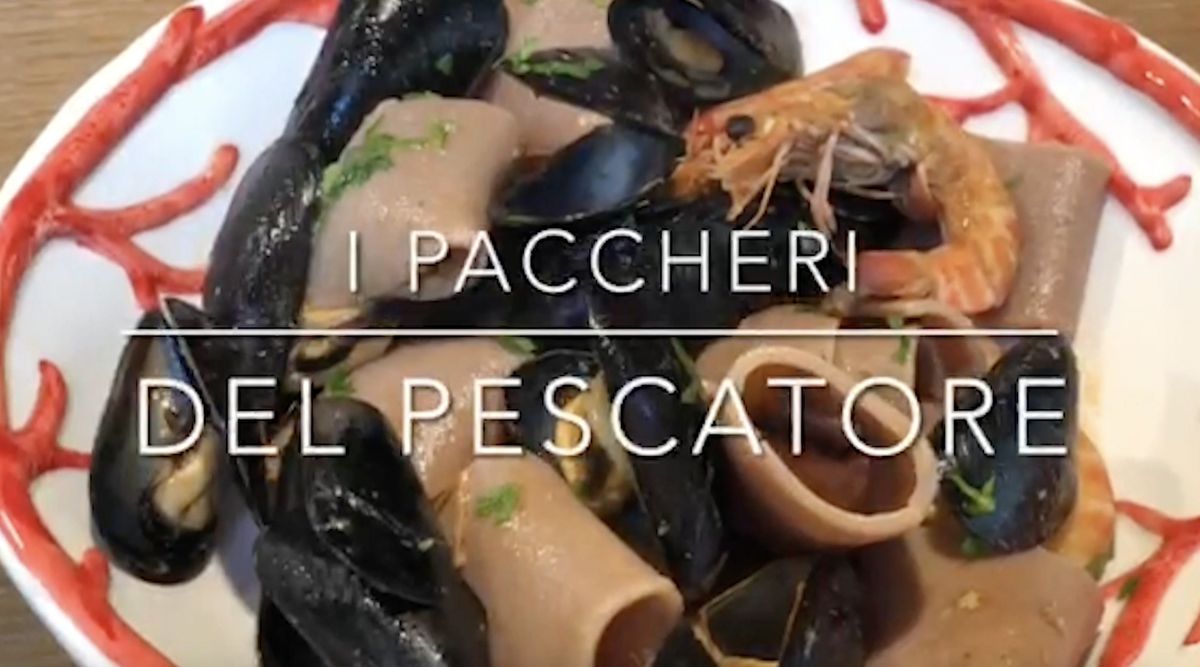 Cuciniamo insieme: i paccheri del pescatore