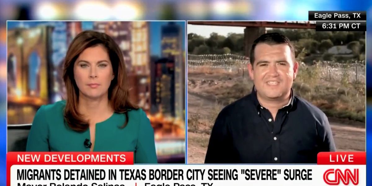 Eagle Pass mayor tells CNN exactly who is to blame for the border crisis: 'Enforce the laws that are on the books'