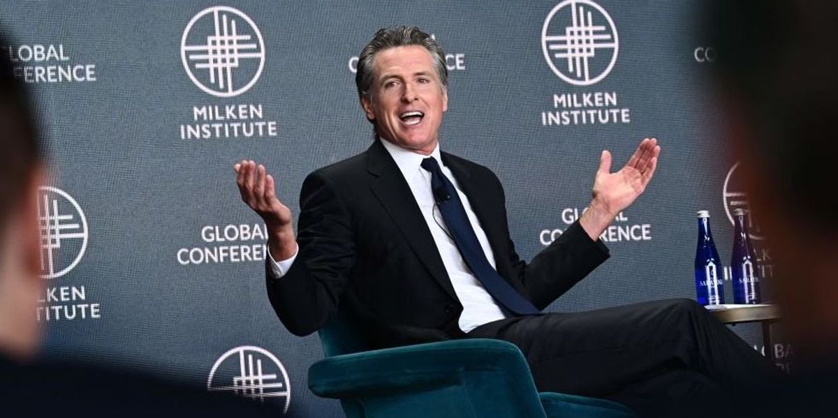 NextImg:Gavin Newsom panics that his son listens to Joe Rogan, Jordan Peterson: 'I really worry about these micro-cults'