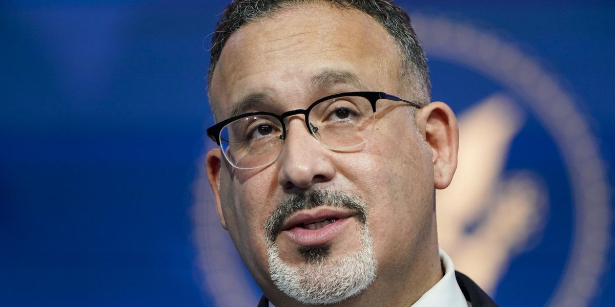 NextImg:Biden's education secretary criticizes parents who are 'misbehaving' and 'acting like they know what's right for kids'