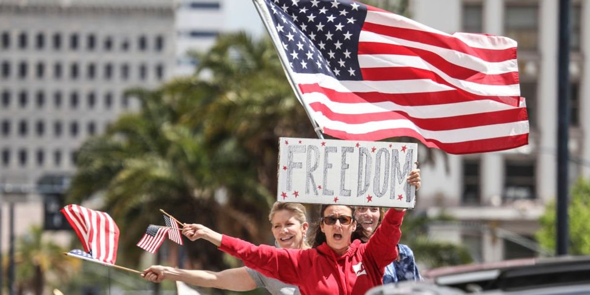 NextImg:Americans have 'too much freedom to speak freely,' one-third of Democrats say: Poll