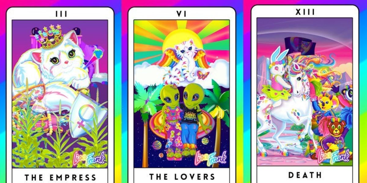 These Lisa Frank Tarot Cards Are Making the Internet Lose Its Damn Mind