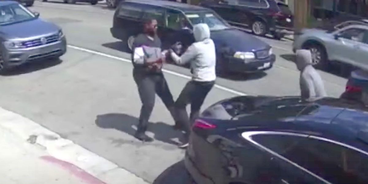 NextImg:Video captures the moment karate instructors thwart alleged armed carjacking in broad daylight