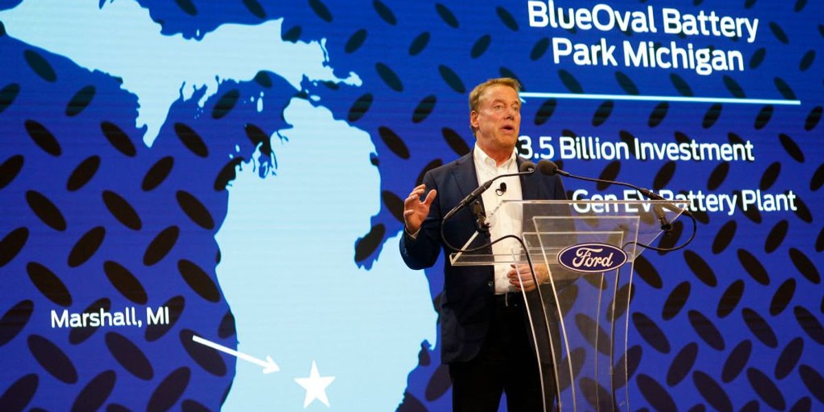 NextImg:Ford halts work on EV battery plant in Michigan — union calls it a 'barely veiled threat' to cut jobs amid strike
