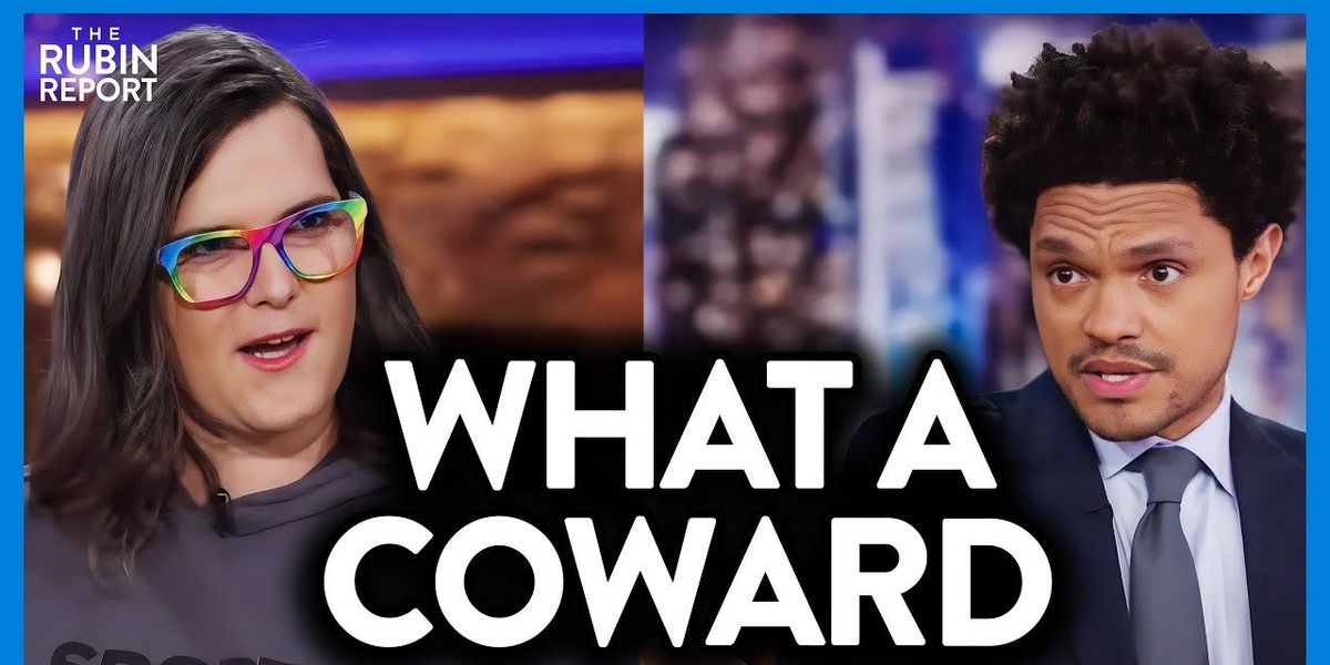 NextImg:Did Trevor Noah prove himself a COWARD with THIS response to a trans activist guest?