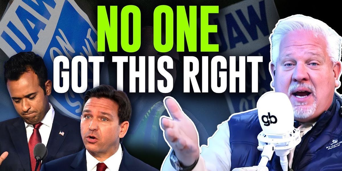 Glenn says THIS is the thing NOBODY got right in last night’s GOP debate