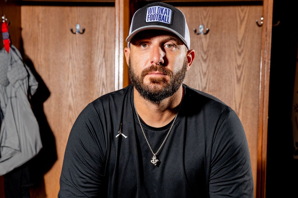 PURPLE POWER: Miller flipping script at Willis