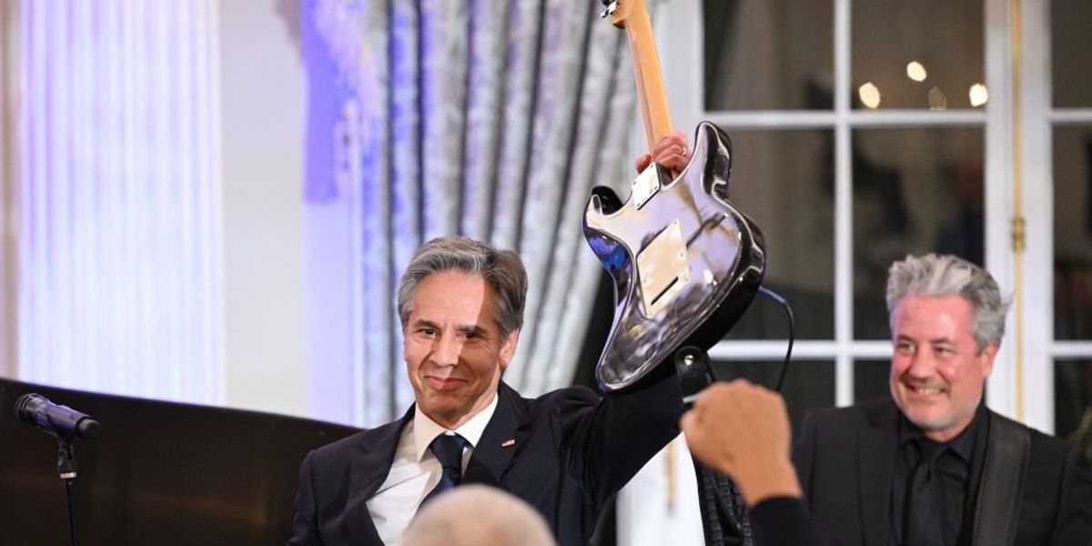 NextImg:Hear it: Secretary of State Antony Blinken sings 'Hoochie Coochie Man'