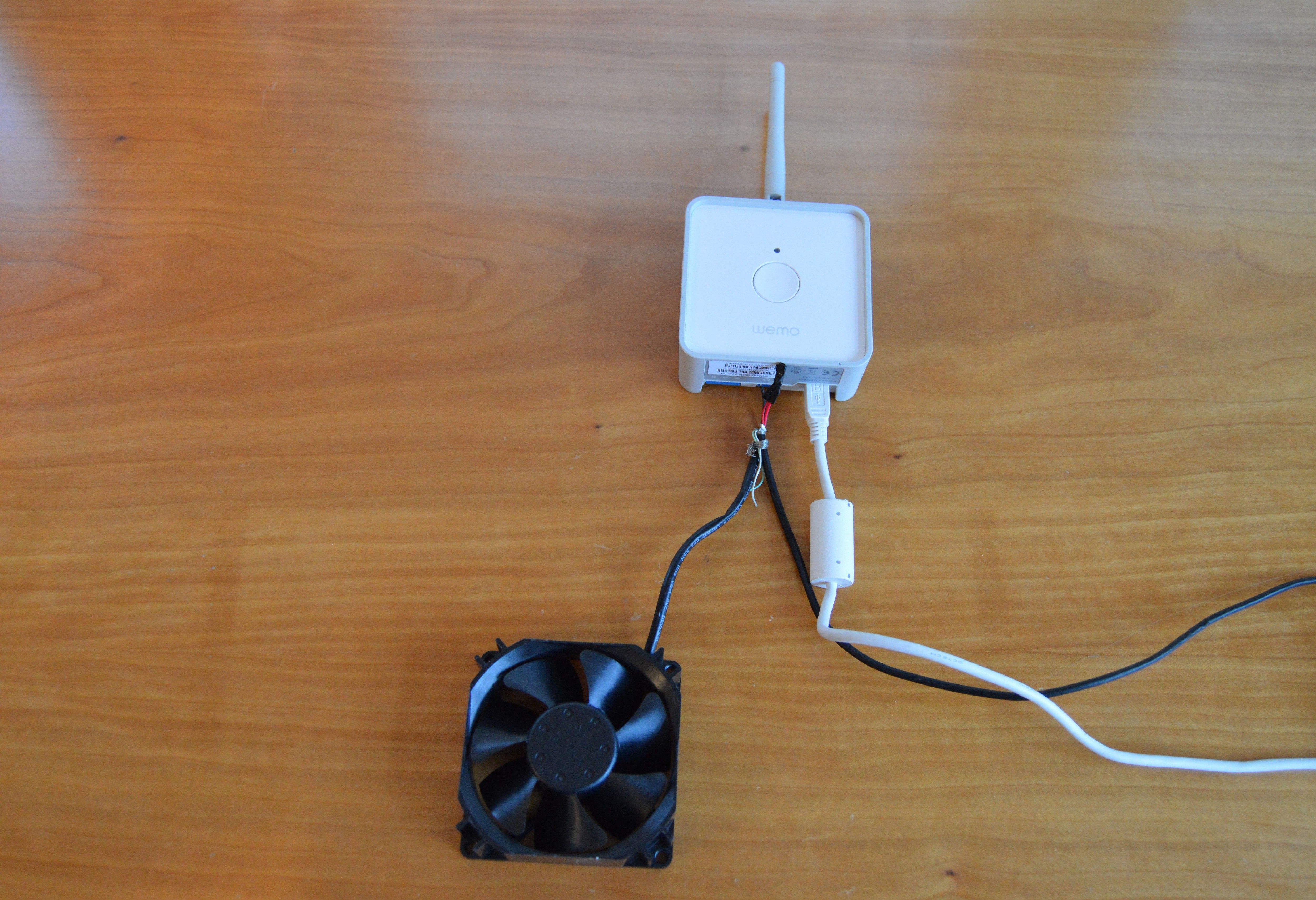 How To Install A Ceiling Fan Powered By Belkin S Wemo Maker To