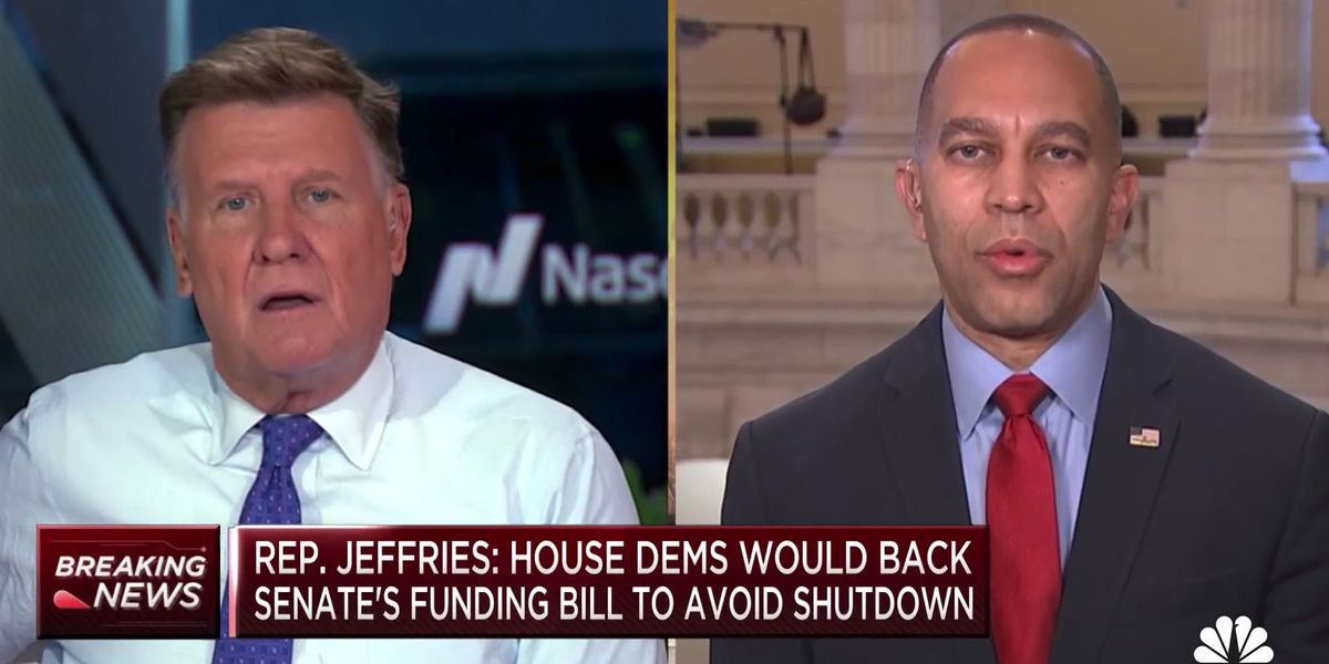 NextImg:CNBC anchor hits top House Democrat with reality check about what 'bipartisan' actually means — and what it doesn't mean