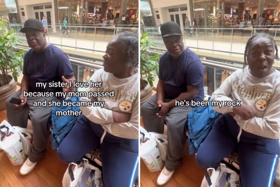 'Couple' was asked what they love about each other. Turns out they're siblings with a beautiful bond.