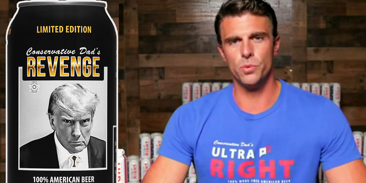NextImg:Ultra Right beer sees 'record breaking' sales with Trump mug-shot can after acquiring statewide distribution in Georgia