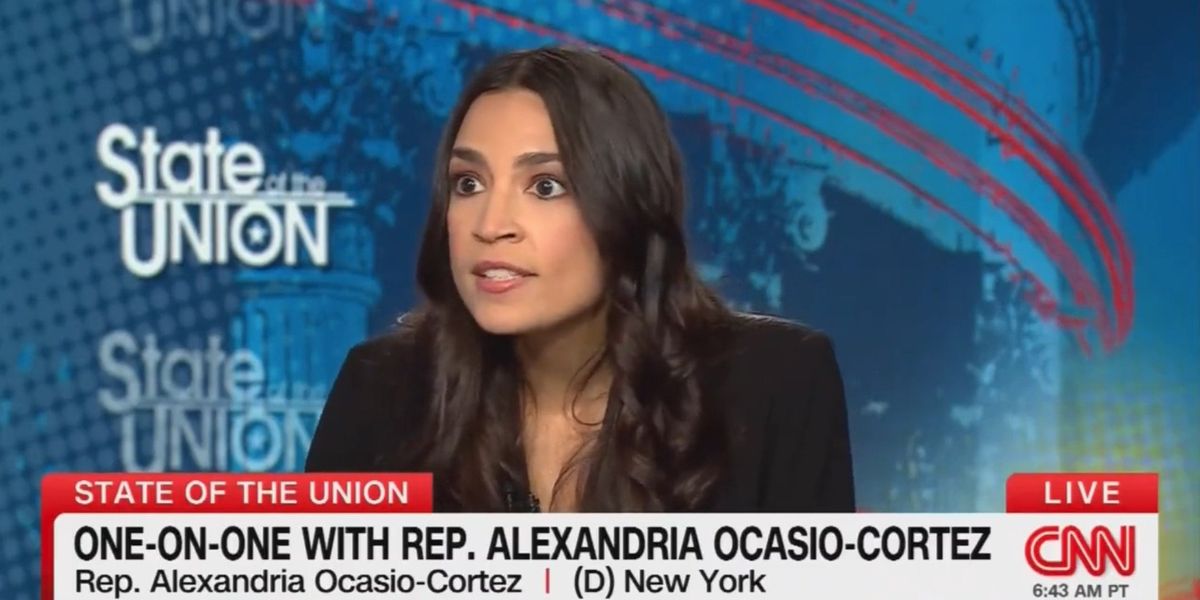 NextImg:Jake Tapper asks AOC just one question to expose her absurd defense of Rep. Jamaal Bowman pulling fire alarm