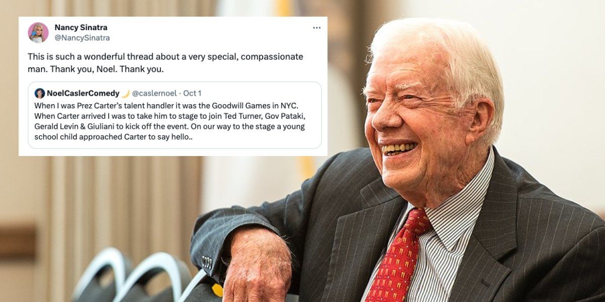 Noel Casler Shares A Sweet Story About Jimmy Carter On X Upworthy Noel casler shares a sweet story about jimmy carter on x upworthy